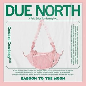 NWT Limited Edition Due North Baboon To The Moon  Cresent Crossbody